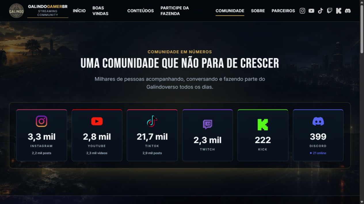 Consolidated community data